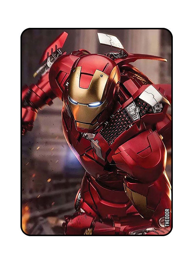 Theodor Protective Flip Case Cover For APPLE IPAD AIR 10.9 2022 Iron Man Fighting - Image 1