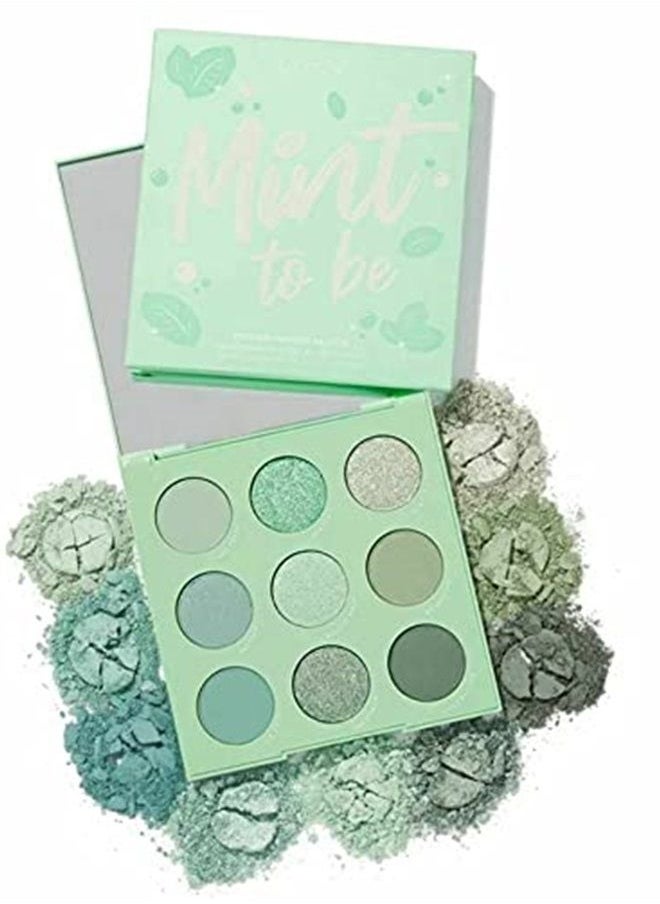 ColourPop "Mint to Be" Shadow Palette - 9 Pan Eyeshadow Palette Full Size, No Box  - Image 1