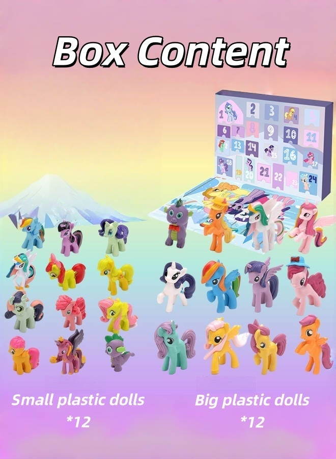 LABUBU LABUBU Christmas Blind Box,Includes Cartoon Figures, Keychains, Stamps and Accessories for Party Toy Ornaments Decoration, Xmas Countdown Advent Calendar Gift for Girls,Boys & Kids  - Image 3