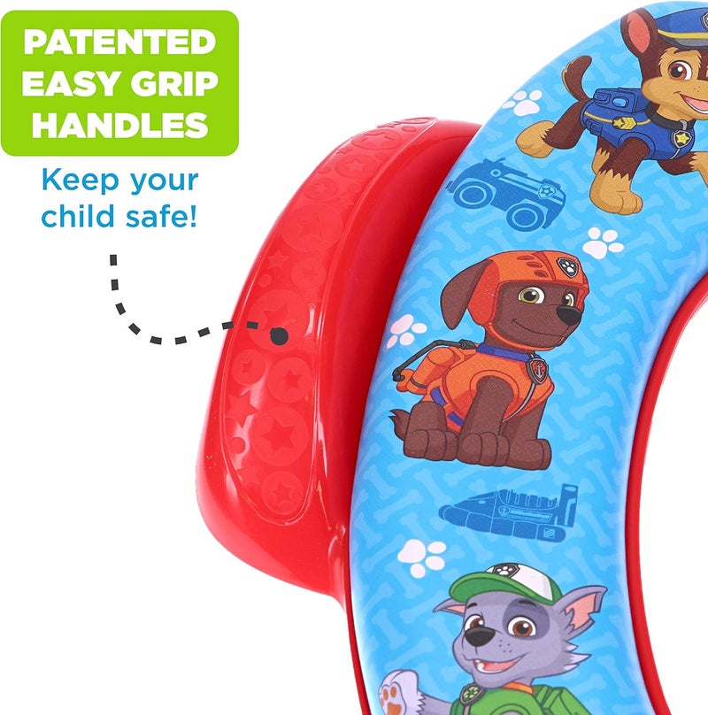 Nickelodeon PAW Patrol 'Rescue Pups' Soft Potty Seat and Potty Training Seat - Soft Cushion, Baby Potty Training, Safe, Easy to Clean - Image 2