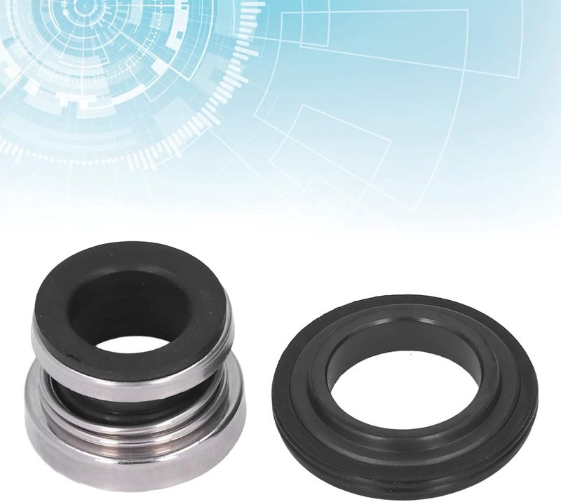 Bahels Pump Seals, Energy Saving Safe Low Noise Carbide Compact Hard Mechanical Shaft Seal Replacement for Pool - Image 2