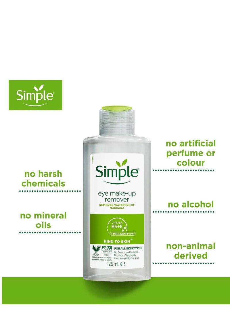 simple - Eye Make-up Remover 125 ML - Image 1