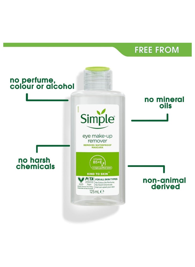 simple - Eye Make-up Remover 125 ML - Image 1