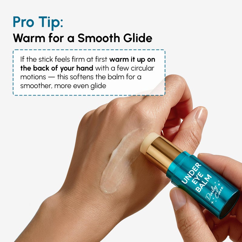 MAREE Under Eye Balm Stick with Retinol & Ceramide Complex - Facial Moisturizer for Dark Circles & Wrinkles - Under Eye Brightener Stick, Anti Wrinkle Hydrating Face Skincare - Image 3