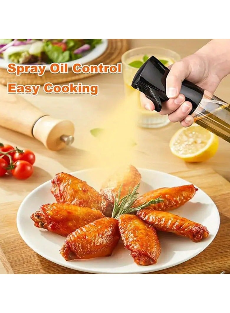 بروماس بخاخ وموزع زيت الزيتون 2 في 1 - أداة مطبخ مزدوجة الاستخدام مقاومة للتسرب للطهي والسلطات - Image 3