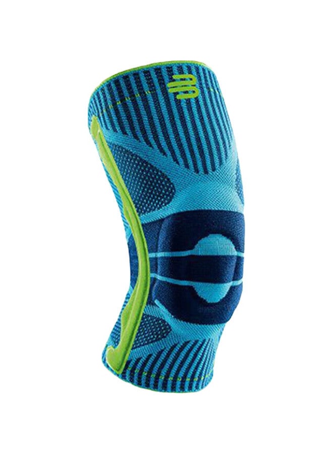 Bauerfeind Baoer German Original Sports Knee Brace, Summer Basketball Running Meniscus Knee Support, Blue L, Single Pack - Image 2