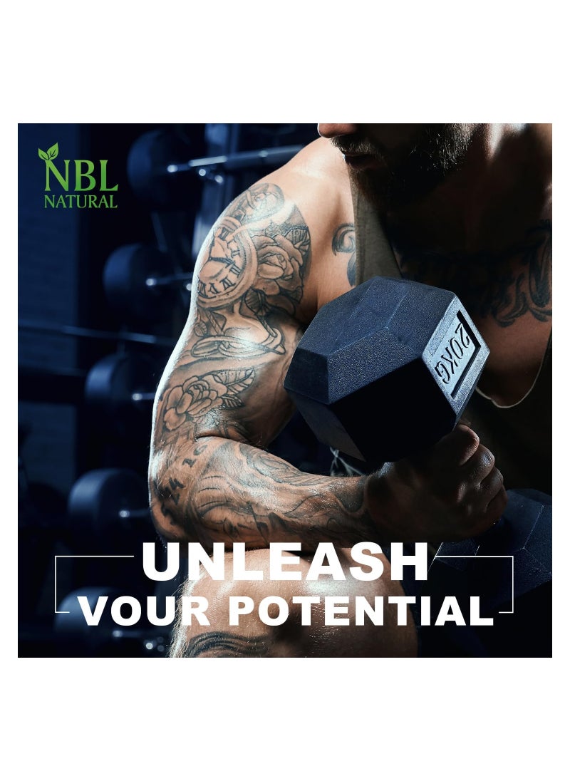 NBL Natural NBL Natural, L-Arginine 1,000 mg, Nitric Oxide Precursor, Amino Acid, 120 Tablets  - Image 5
