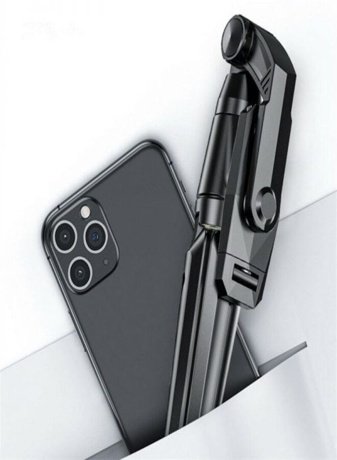 ELTRAZONE K21 Foldable Wireless Selfie Stick Tripod Wireless Bluetooth Selfie Stick Handheld Gimbal Tripod With Remote Control For IOS And Androids - Image 4