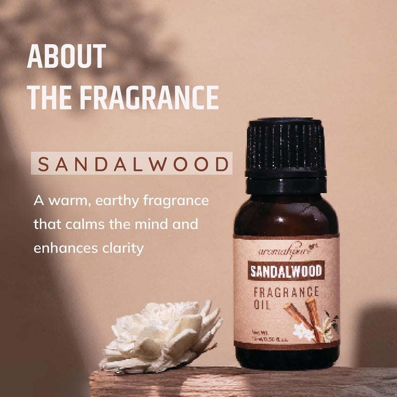 اروماهبور زيت عطري Aromahpure | 30 مل | عبوة تحتوي على 2 عبوات | زيت عطري من اللافندر والصندل لتعطير المنزل | مثالي للاستخدام في العلاج بالعطور | يساعد على التركيز والتأمل | يُستخدم في أجهزة التوزيع، الشموع، معطرات الهواء، والصابون. - Image 3