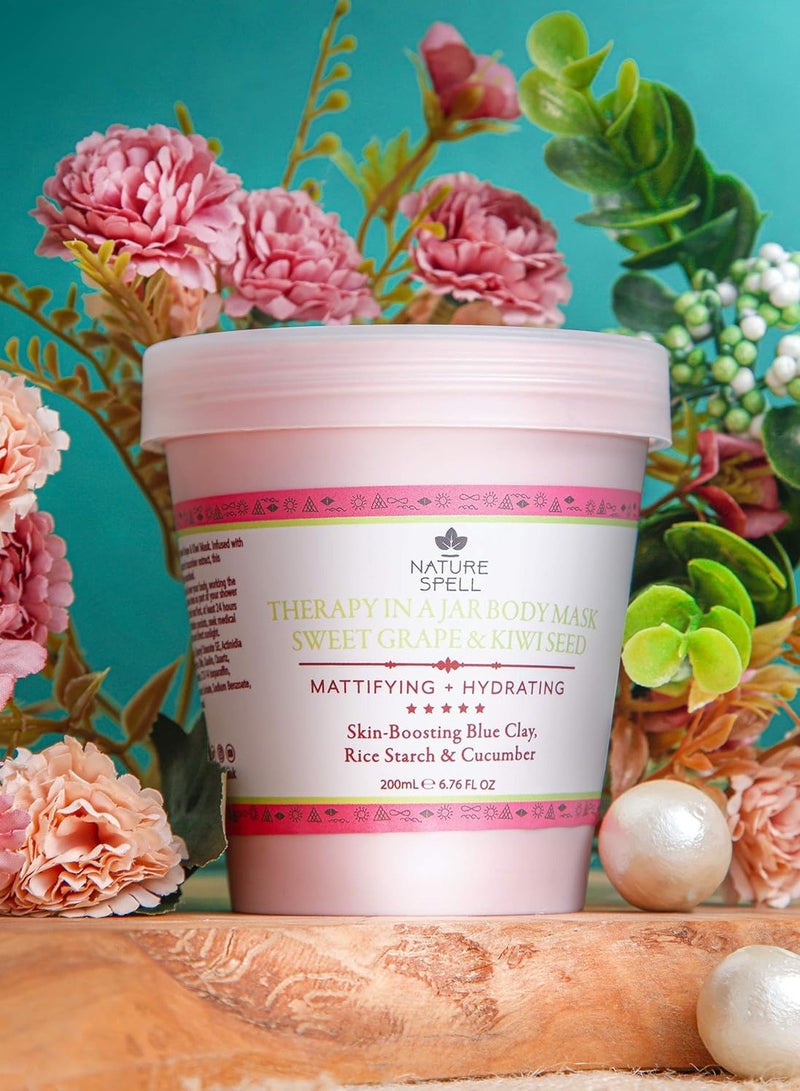 نايتشر سبيل نيتشر سبيل ماسك الجسم بالعنب الحلو وبذور الكيوي – ترطيب وتنقية البشرة 200 مل - Image 3