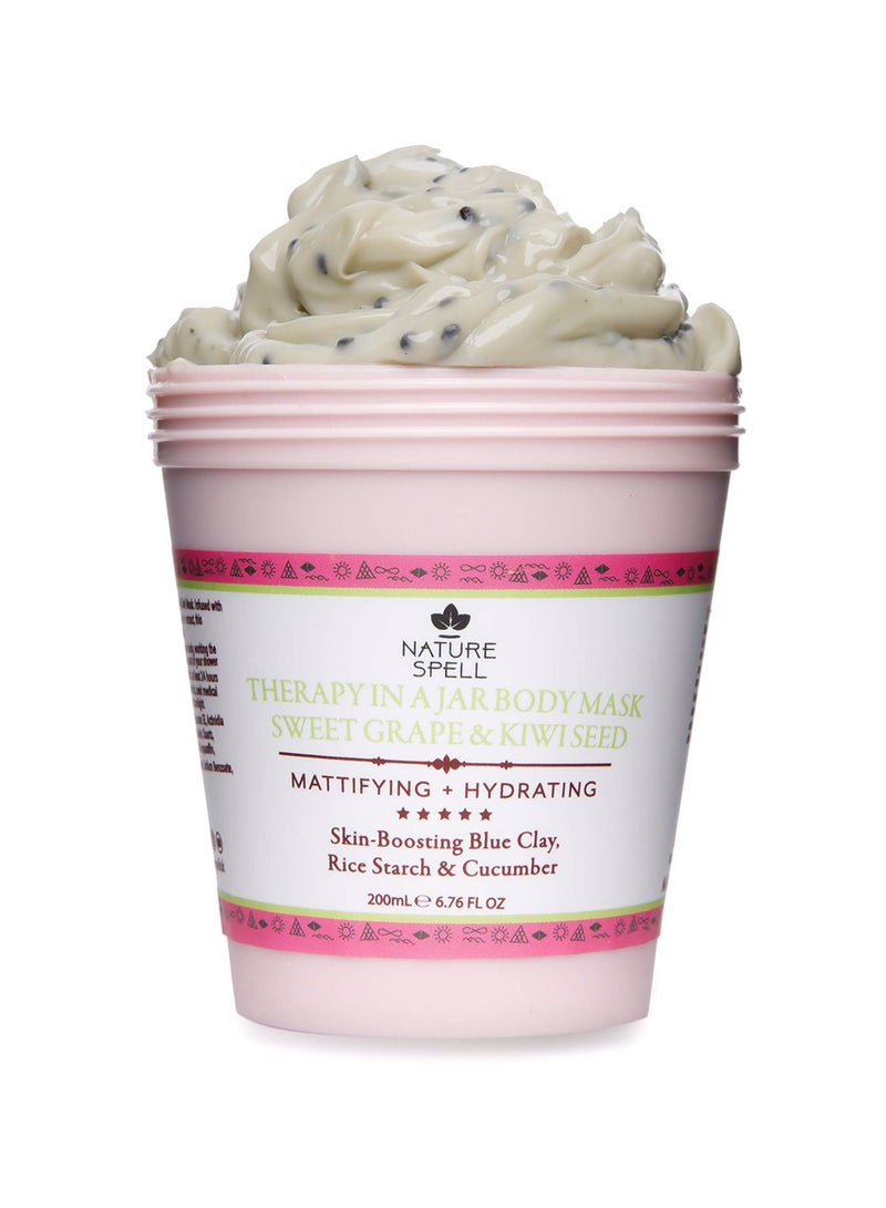 نايتشر سبيل نيتشر سبيل ماسك الجسم بالعنب الحلو وبذور الكيوي – ترطيب وتنقية البشرة 200 مل - Image 1
