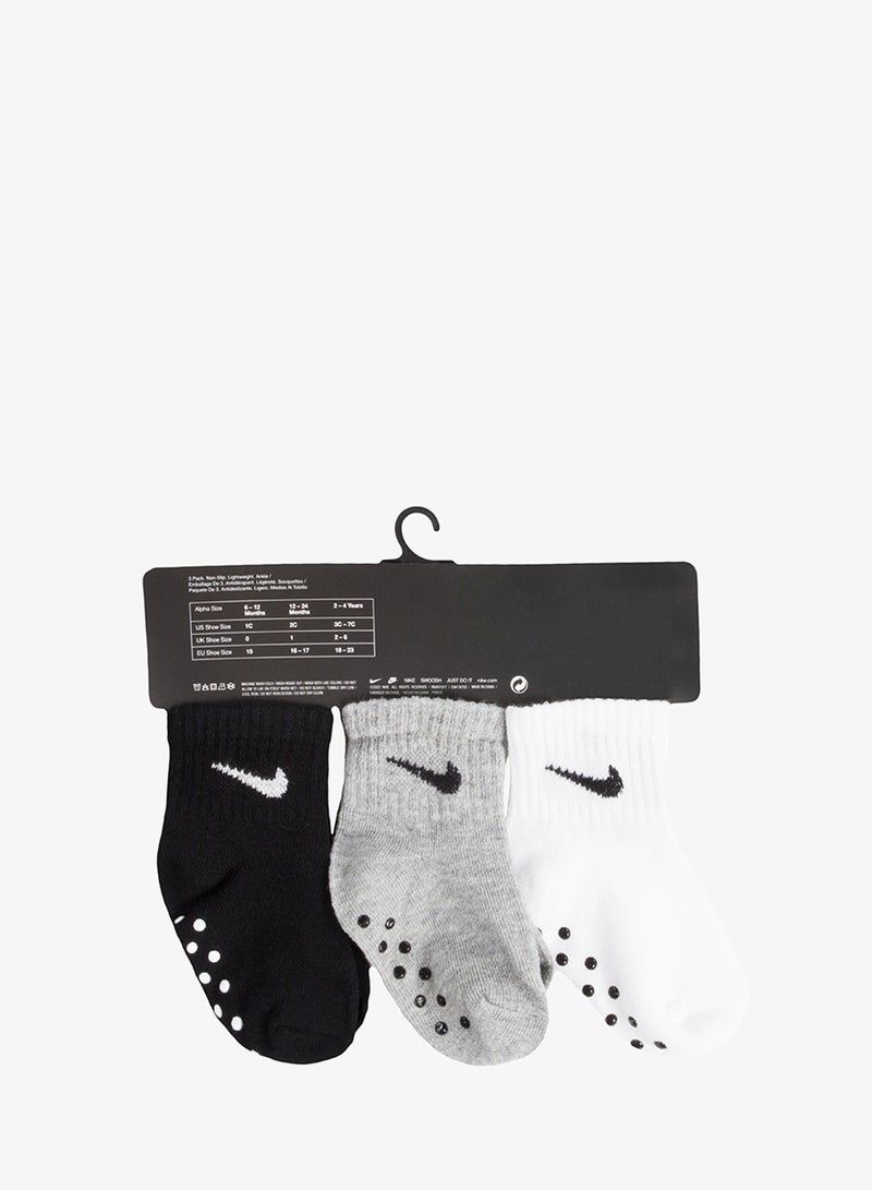 Nike Kids Core Swoosh Gripper Socks - Image 2