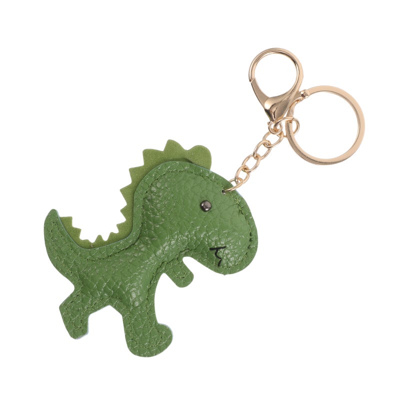 Dinosaur Keychain: Funny Bag Charm For Kids Adults - Pu Animal Key - Cute Backpacks Pendant - Purses Car Keys Birthday Accessories - Image 1
