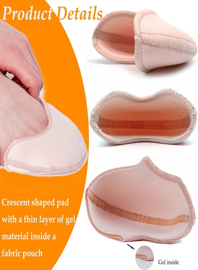 DANCE YOU DANCEYOU Ballet Dance Toe Pads Soft Gel Toe Covers Pointe Shoes High Heels Toe Caps for Women Girls, M - Image 3