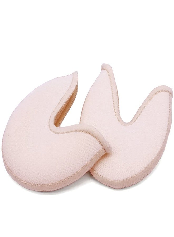 DANCE YOU DANCEYOU Ballet Dance Toe Pads Soft Gel Toe Covers Pointe Shoes High Heels Toe Caps for Women Girls, M - Image 1