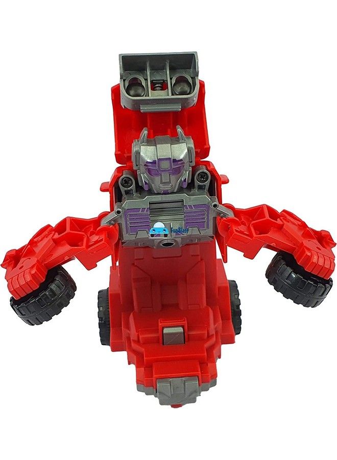 FunBlast 2 In1 Pull Back Toy Car Jeep Truck & 2 Car To Robot Toy For Kids Toy Vehicle For 3+ Year Old Boys & Girls (Random Color; 5 Unit) - Image 5