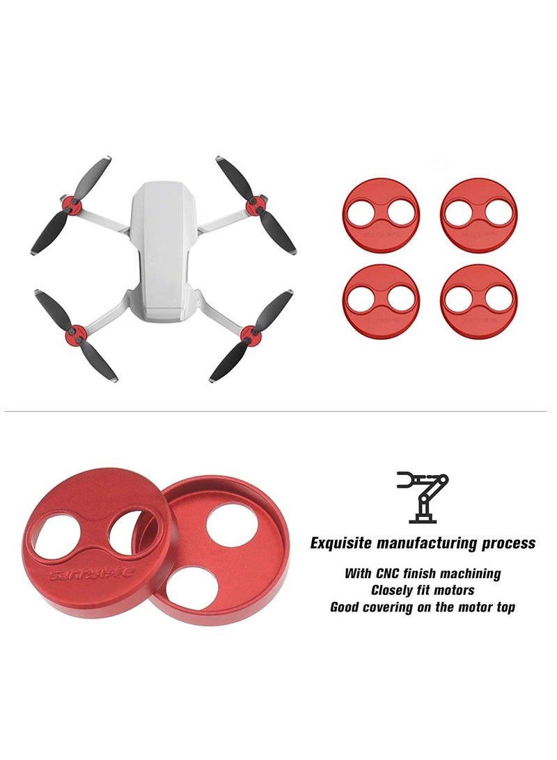 DJI Mavic Mini Drone Motor Protection Cover Red for Propeller Blade Bundle - Image 5