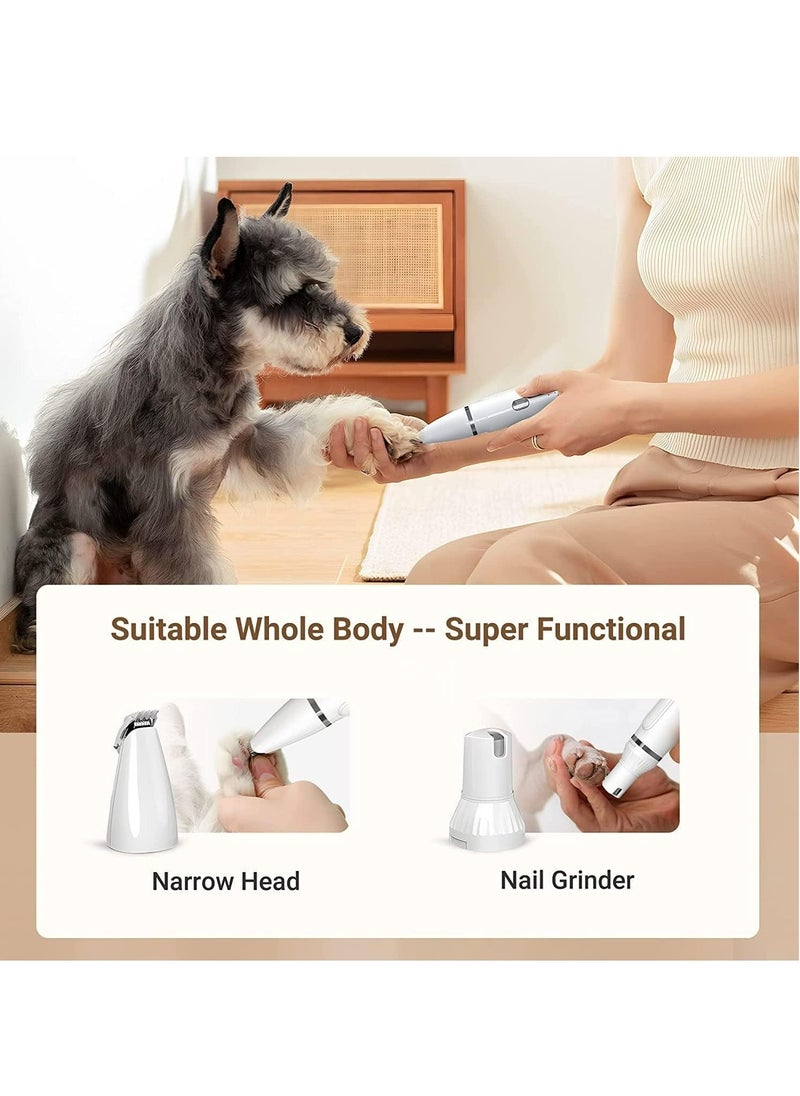 Arabest - Dog Clippers, 4 in 1 Low Noise Cat, Dog Hair Clipper, Low Noise Dog Grooming Supplies, Dog Hair Clippers for Body, Grooming Tools, Suitable for Cats, Dogs and Other Pets - Image 1