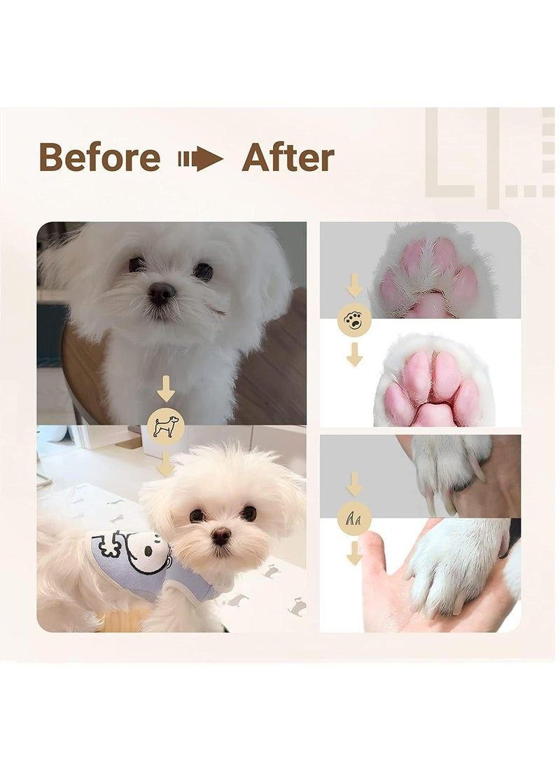 Arabest - Dog Clippers, 4 in 1 Low Noise Cat, Dog Hair Clipper, Low Noise Dog Grooming Supplies, Dog Hair Clippers for Body, Grooming Tools, Suitable for Cats, Dogs and Other Pets - Image 1
