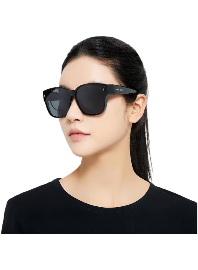 One&One Sunglasses Clip-On Polarized Men'S Uv Protection Driving Travel Sunglasses For Myopia - Image 2