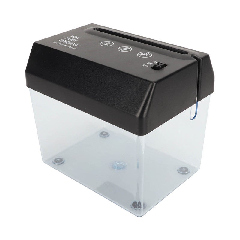 USB Paper Shredder Universal Mini Battery USB Powered Paper Cutting Machine for Office School Home - Image 2