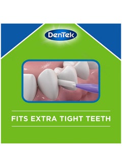 Dentek Slim Brush Interdental Cleaners Slim Brush For Extra Tight Spaces 32Count 1Pack  - Image 4