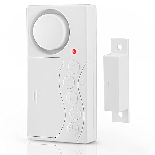 WSDCAM Freezer Door Alarm with Delay When Left Open, 3/15/30/60 Seconds Adjustable Delay Refrigerator Wireless Fridge Alarm Door Open Loud 108 dB - Image 1