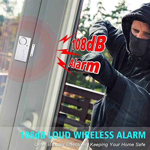 WSDCAM Freezer Door Alarm with Delay When Left Open, 3/15/30/60 Seconds Adjustable Delay Refrigerator Wireless Fridge Alarm Door Open Loud 108 dB - Image 4