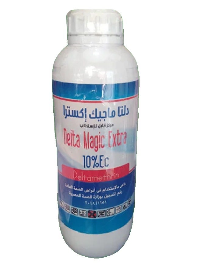 دلتا دلتا ماجيك عبوة ( لتر) طارد للبراغيت والنمل والبق 