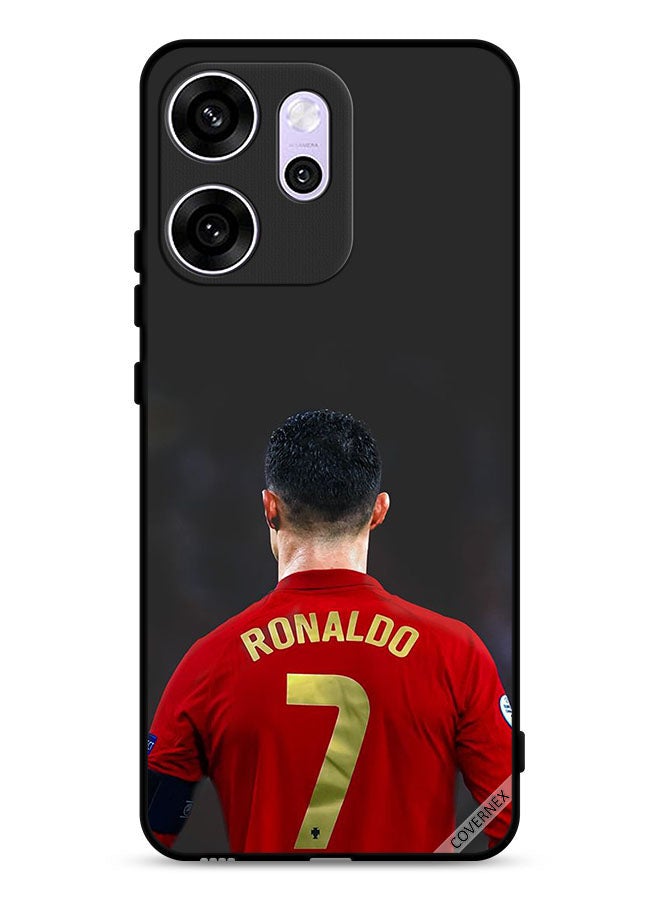 Covernex Oppo Reno14 F Protective Case Cover Ronaldo The Goat Of Football - Image 1