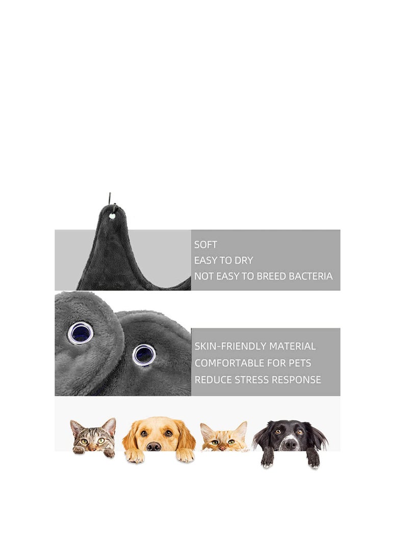 Excefore Dog Hammock Helper Multifunctional Pet Cat Bath Towel Dog Hammock for Bathing Washing Grooming and Trimming Nail - Image 2
