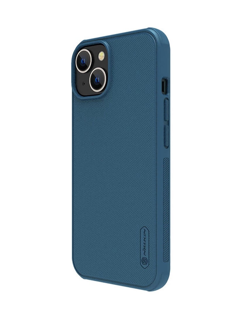 Nillkin Super Frosted Shield Pro Matte cover case for Apple iPhone 14 6.1 (2022) Blue - Image 2