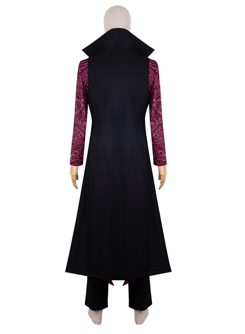One Piece Hawkeye Mihawk cos suit with the same stand-up collar shirt cosplay anime performance suit costume - Image 4