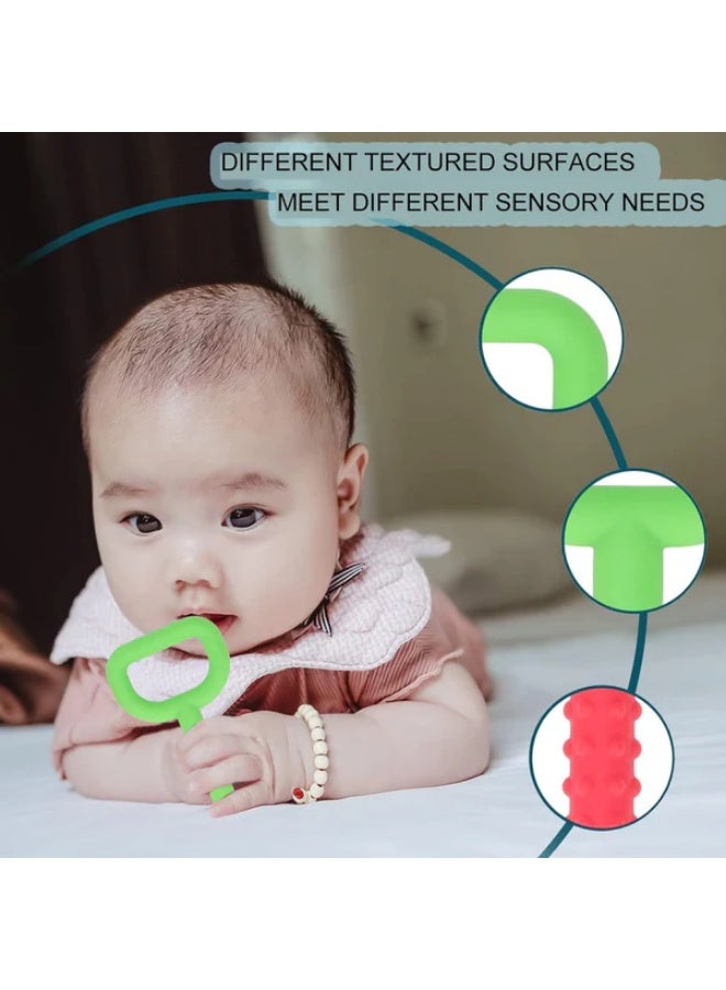 SnuzzleMart Super Chewy Tubes – Oral Motor Chewing Therapy Tool for Kids – Safe Medical Silicone Sensory Chew Device for Jaw Strength, Focus & Speech Development (Latex-Free) - Image 3