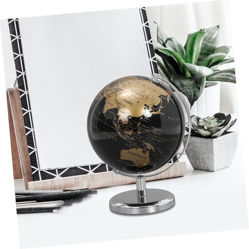 Floating World Globe Decorative Stand Educational Tool For Home Office School Decor - Image 5