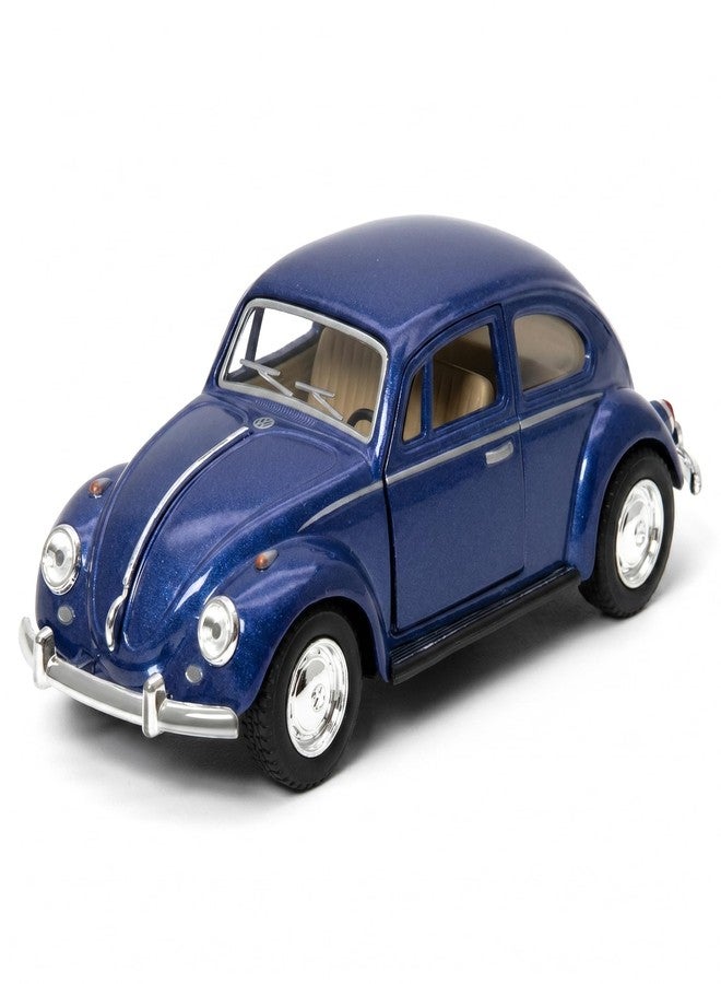 Wizplex Kinsmart Volkswagen Beetle Classic 1:36 Scale Officially Licensed Die-Cast Metal Car Model — Pull-Back Action Openable Doors Vintage Collectible Toy - Image 1