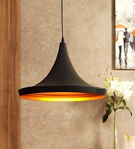WHITERAY Hanging Lights for Living Room/Pendant Lights for Ceiling/Hanging Lamps for Home Decoration/Decorative Hanging Lights,Metal (Tulip, Without Bulb) - Image 1