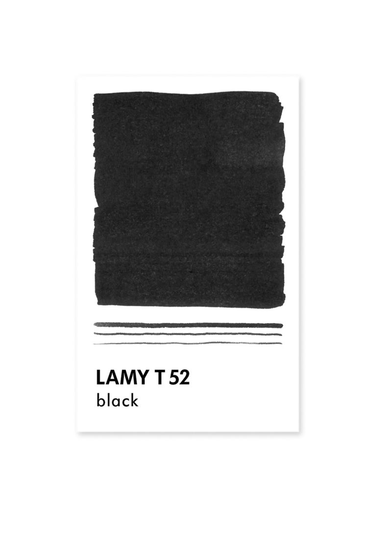 LAMY T52 Fountain Ink Pen Bottle 50ml Content Black  - Image 3