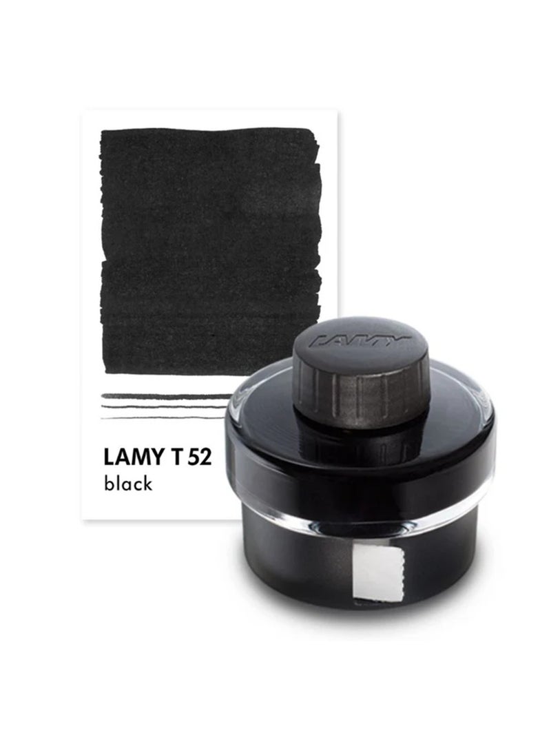 LAMY T52 Fountain Ink Pen Bottle 50ml Content Black  - Image 2