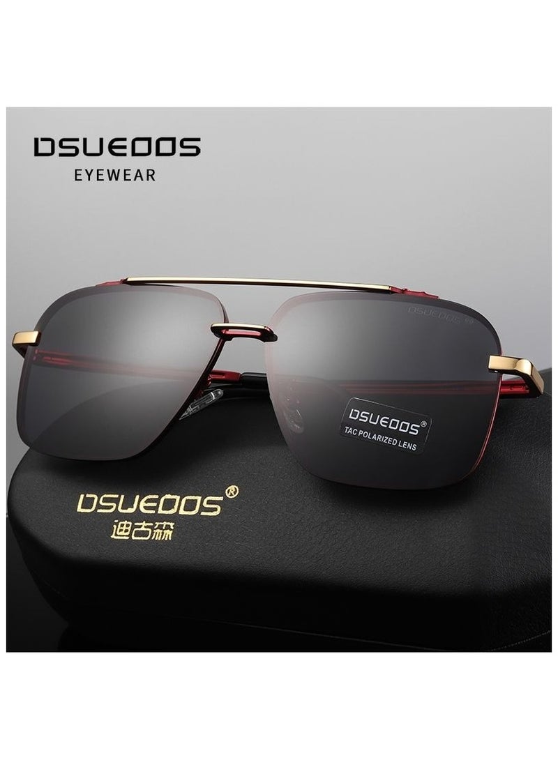 Dsueoos high-definition polarized sunglasses, driving fishing sunglasses, driving high beam anti-glare glasses - Image 1