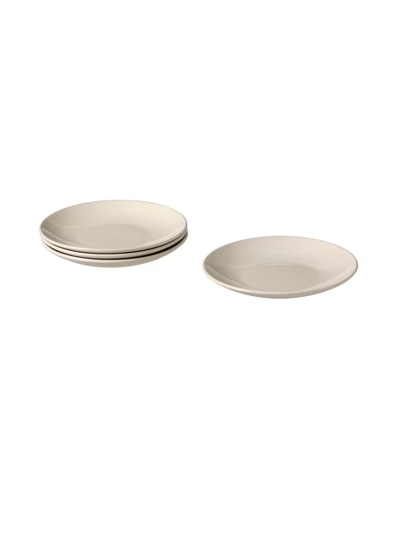 Side plate glossy beige 20 cm - Image 2