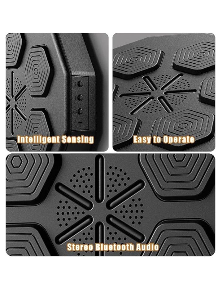 Electronic Music Boxing Machine Can Connect To Bluetooth Smart Music Boxing Machine With 1 Pairs Of Boxing Gloves For Amateur Home Workout - Image 3