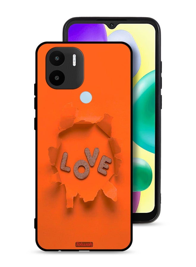 Tolwak Xiaomi Redmi A1 Plus Protective Case Cover Love - Image 1