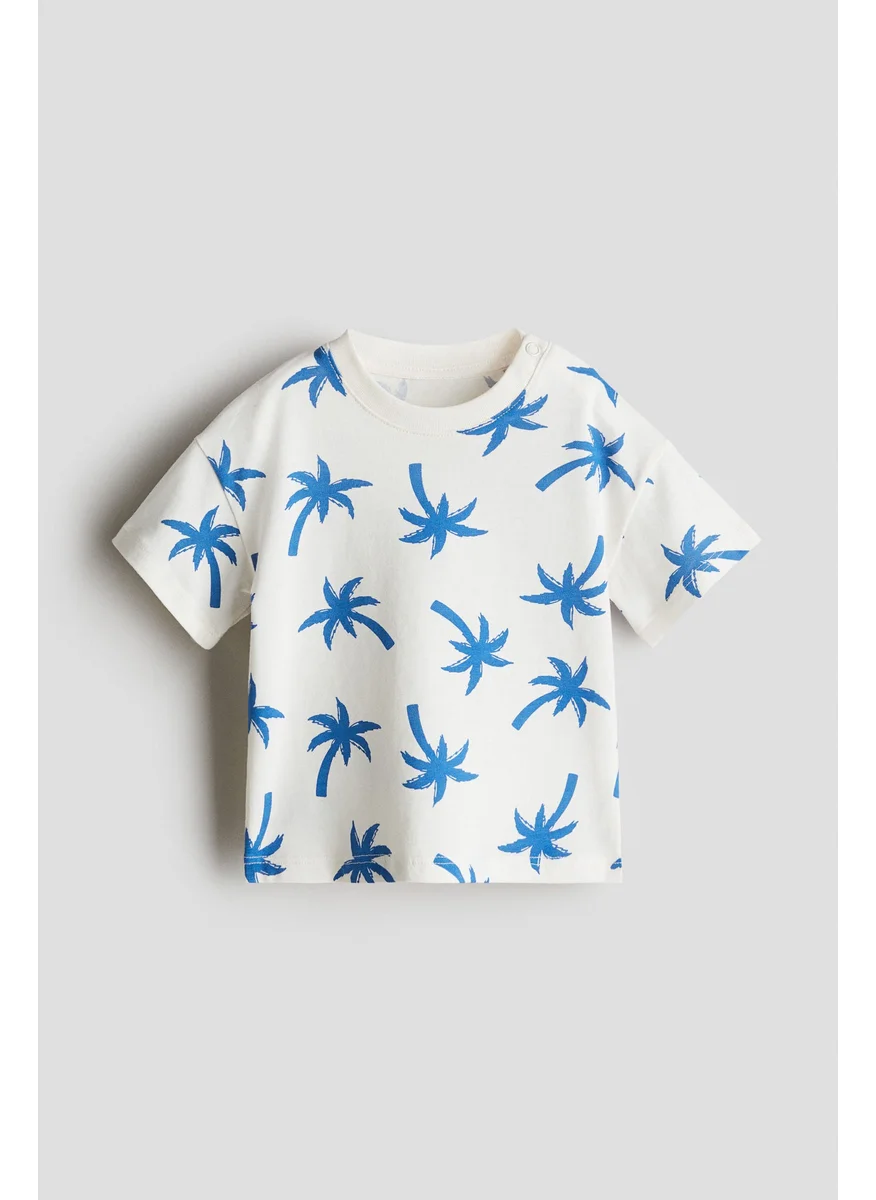 H&M Printed Cotton T-Shirt