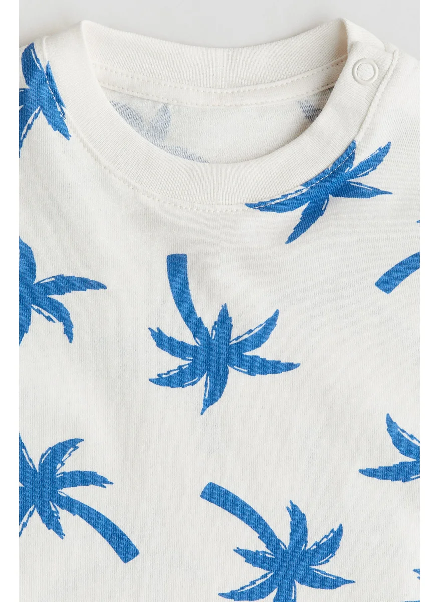 H&M Printed Cotton T-Shirt