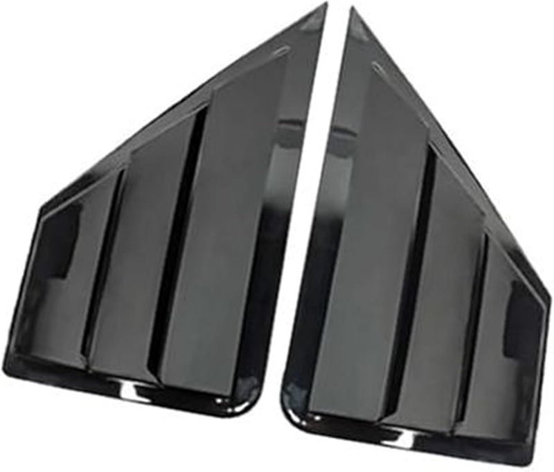 QASULER Car Rear Louver Window Cover Trim for Toyota C-HR - Image 1