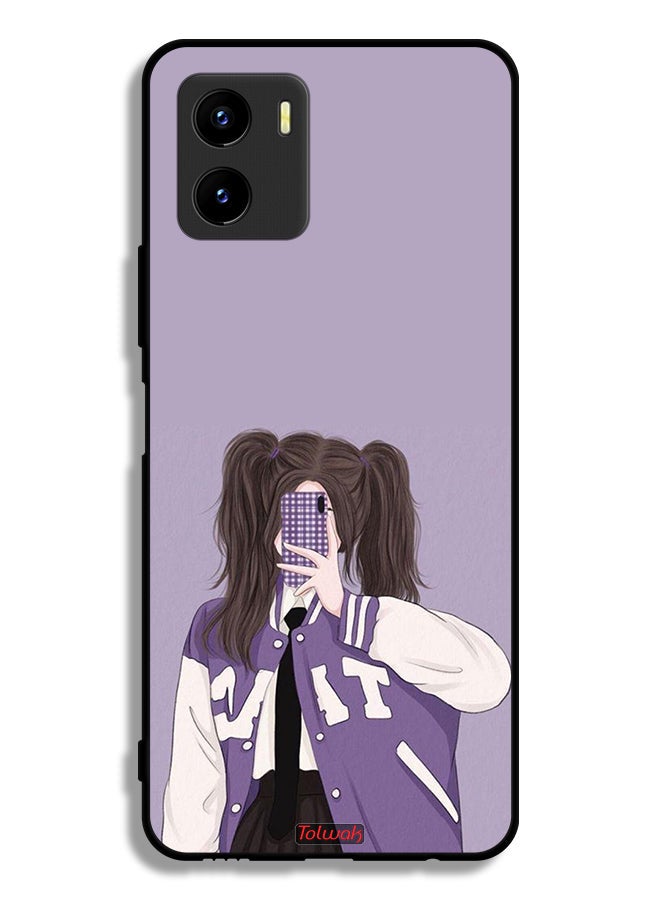 Tolwak Vivo Y15s Protective Case Cover Making Selfie - Image 2