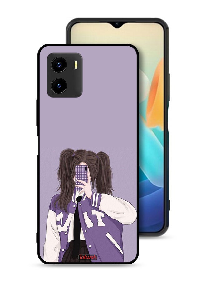 Tolwak Vivo Y15s Protective Case Cover Making Selfie - Image 1