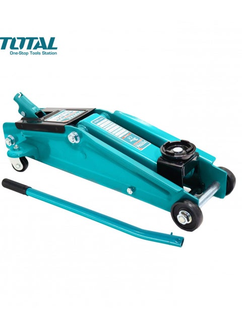 Portable Hydraulic Floor Jack 3 Ton For Workshop And Emergency Uses 16.4kg-THT10832 T0TAL