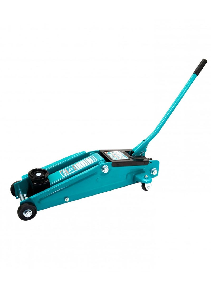 Portable Hydraulic Floor Jack 3 Ton For Workshop And Emergency Uses 16.4kg-THT10832 T0TAL